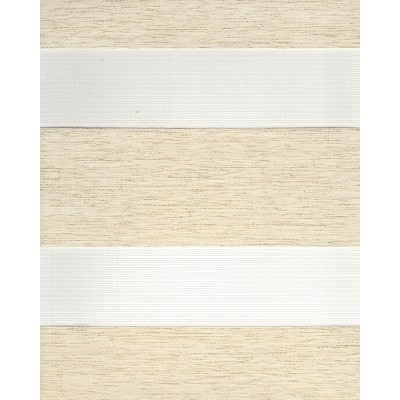 Ролеты тканевые Сильвер зебра цвет бежевый