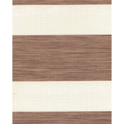 Ролеты тканевые Олимпос зебра цвет коричневый 2090