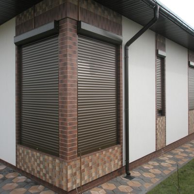 Защитные ролеты (профиль 45 мм)